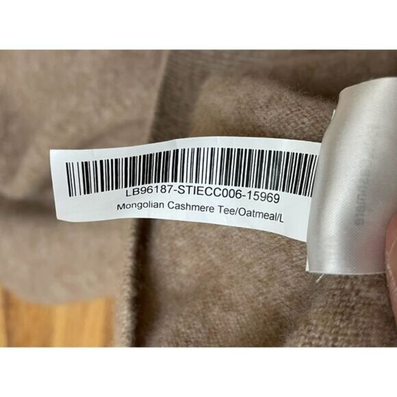 Quince Women's L Brown Sweater Mongolian Cashmere Pullover Tight-Knit Casual - Picture 6 of 9